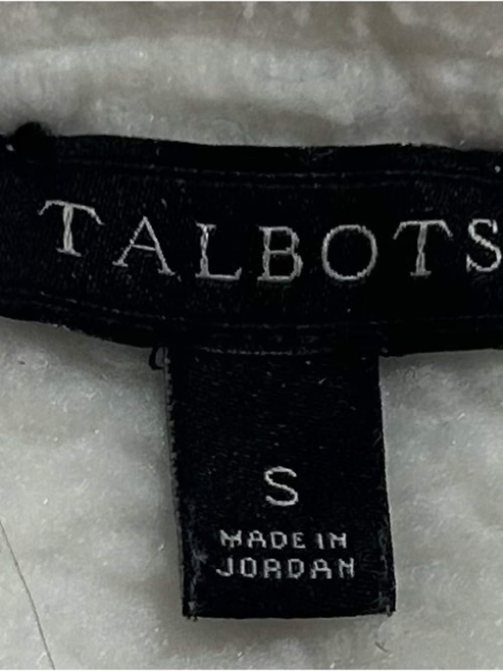 Talbots Ivory Sherpa Fleece Full Zip Jacket Small Cozy Coastal Grandma - Picture 2 of 10